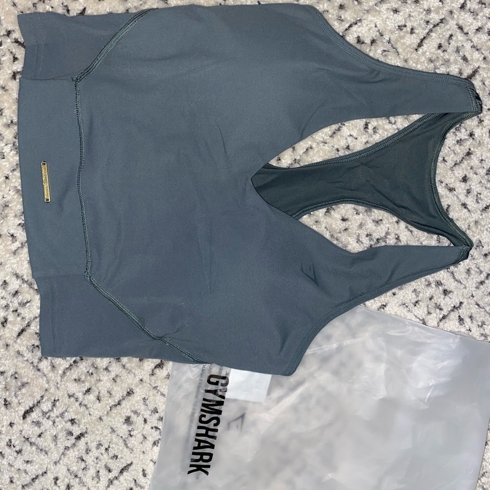 Gymshark Whitney Simmons eucalyptus crop tank